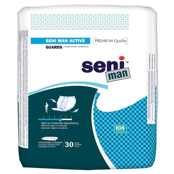 Seni Seni S-AC30-PM1 Man Active Guards; Pack of 360 S-AC30-PM1